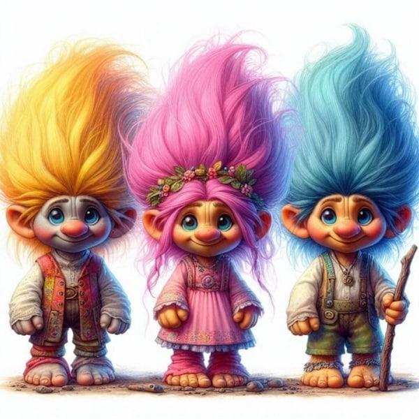 Trolls Affisch 21x30 cm