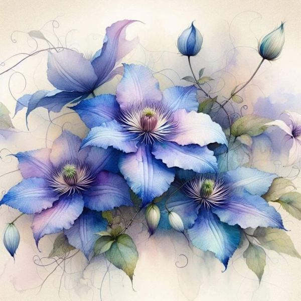 Blomma Affisch A3