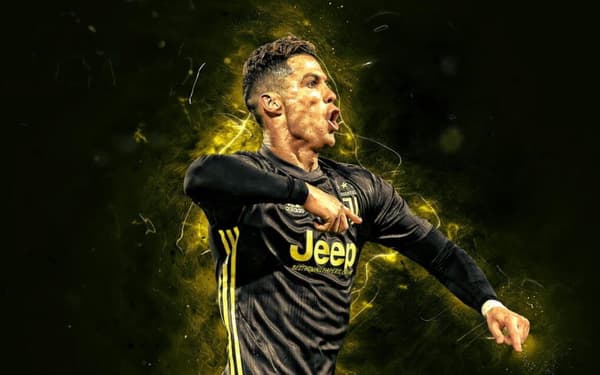 Cristiano Ronaldo Stil Poster 30×40 CM