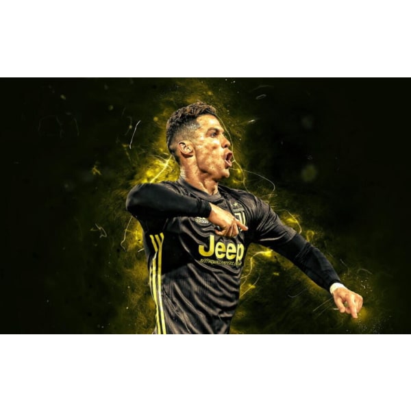 Cristiano Ronaldo Stil Poster 50×70 CM