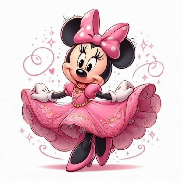 Minnie Mouse A3