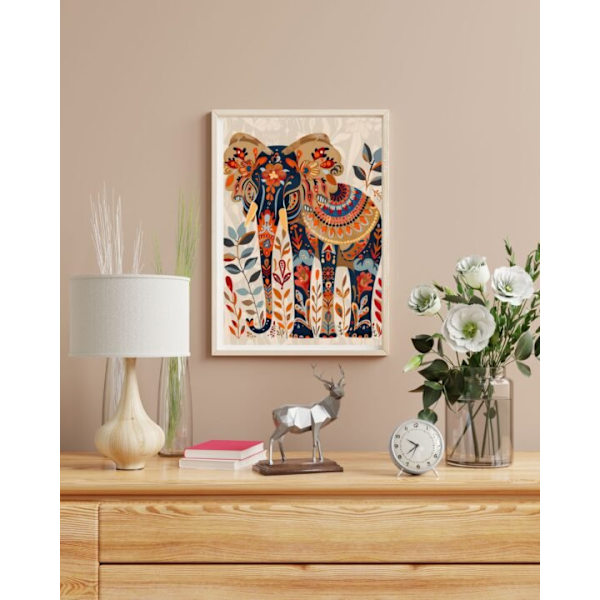 Elefant affisch 40×50 CM