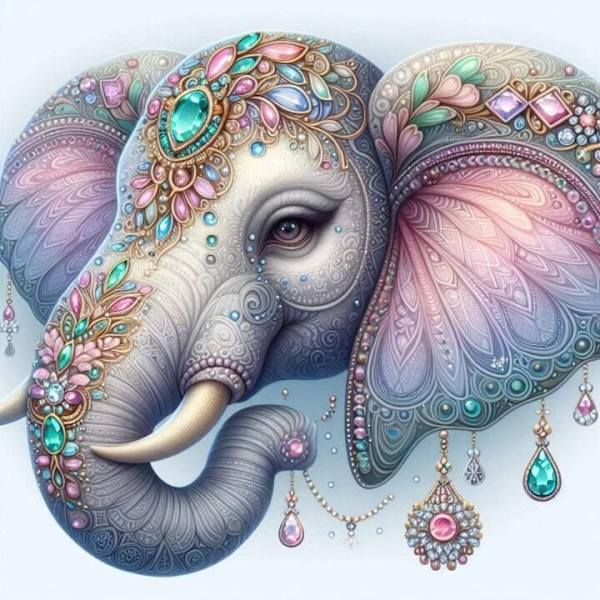 Elefant Affisch A2