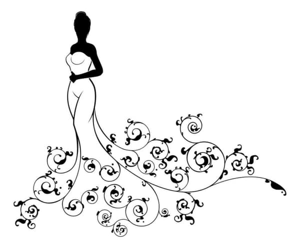 Wedding girl Affisch A2