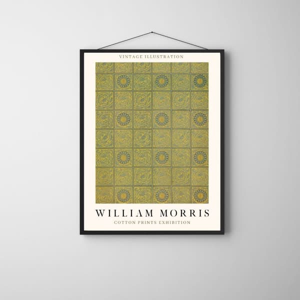 William Morris Botanical Poster 50x70 – Blommig Affisch
