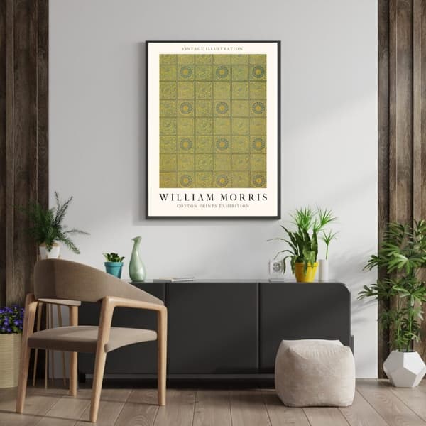 William Morris Botanical Poster 50x70 – Blommig Affisch