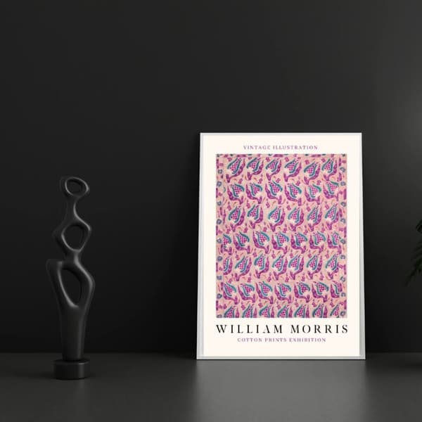 William Morris Classic Pattern Poster – Home Decor