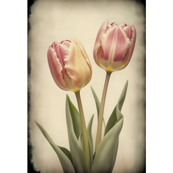 Tulips Affisch 21×30 CM