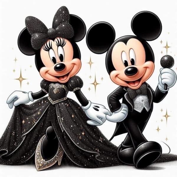 Barnrum Micky Mouse Affisch A4