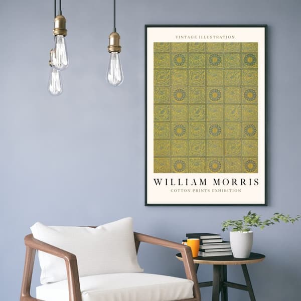 William Morris Botanical Poster 50x70 – Blommig Affisch