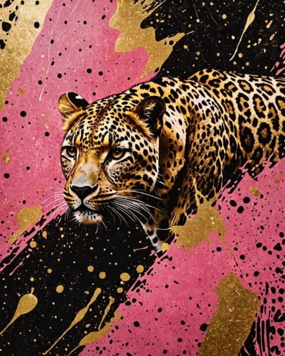 Tiger Affisch 40x50 cm