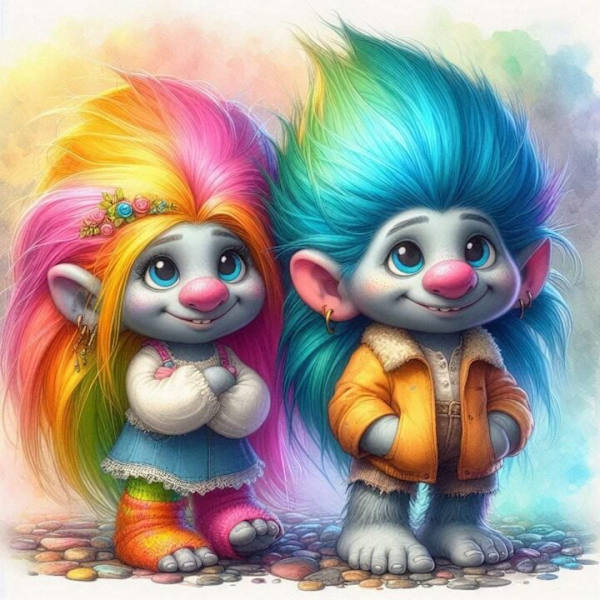 Trolls Affisch A4