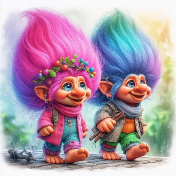 Trolls Affisch A4