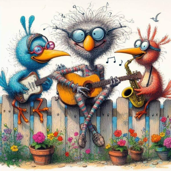 Musik Affisch A3