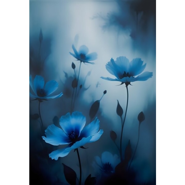 Serene Blue affisch 30×40 CM