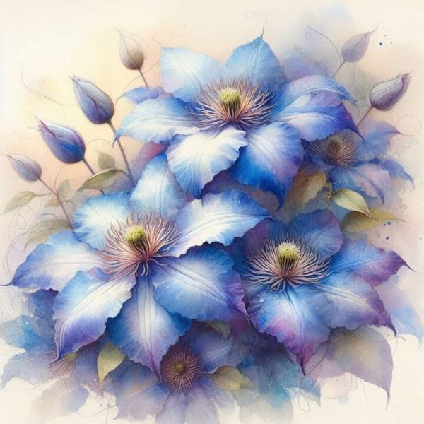 Blomma Affisch A3