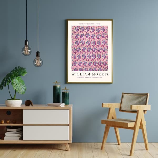 William Morris Classic Pattern Poster – Home Decor