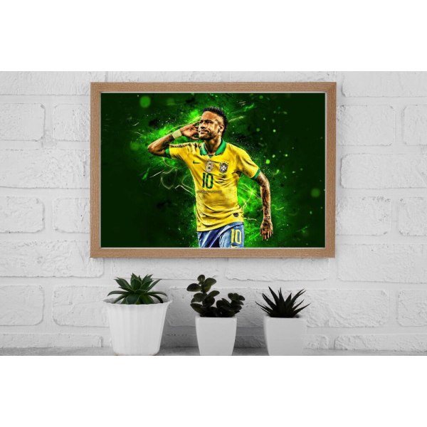 Neymar Affisch 40×50 CM