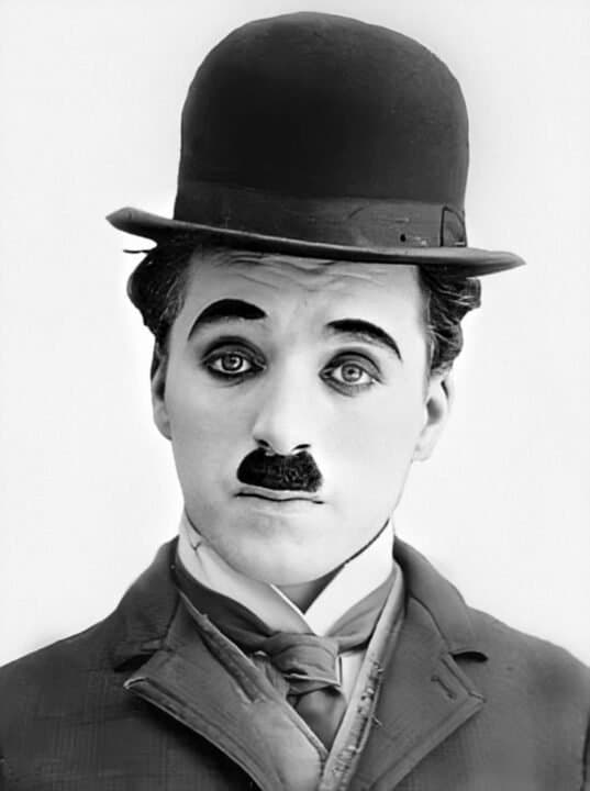 Charlie Chaplin Affisch 30x40 cm