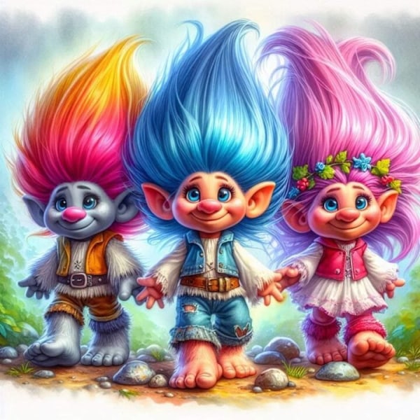 Trolls Affisch A3