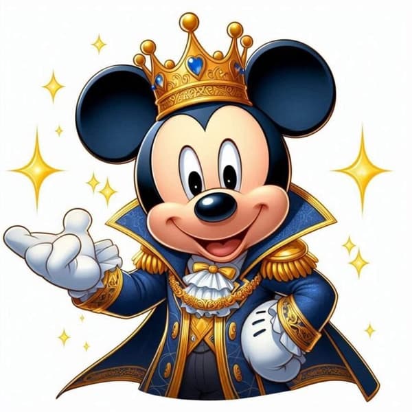 Barnrum Micky Mouse Affisch A4