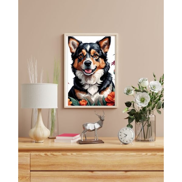 Hund Affisch 50×70 CM