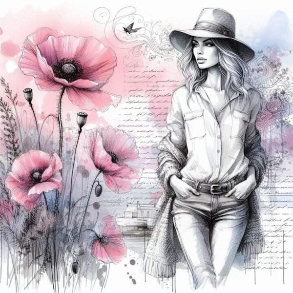 Vackra Kvinnor Poster  A2