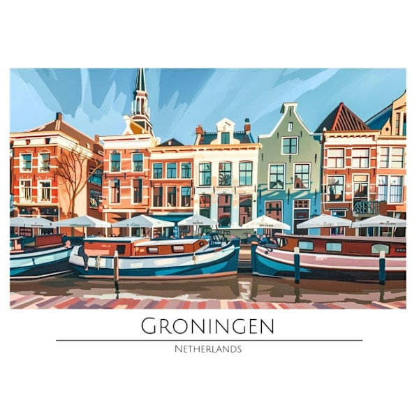 Världsstäder Affisch/Poster/Print/Tavla Storlek 50×70 CM