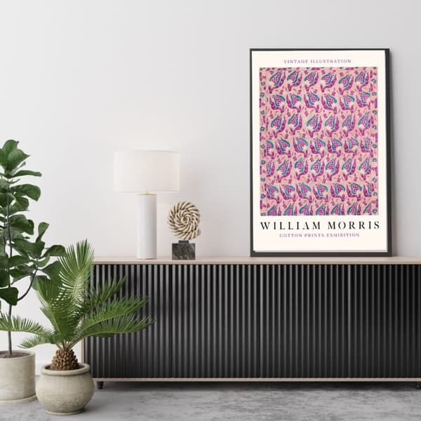 William Morris Classic Pattern Poster – Home Decor