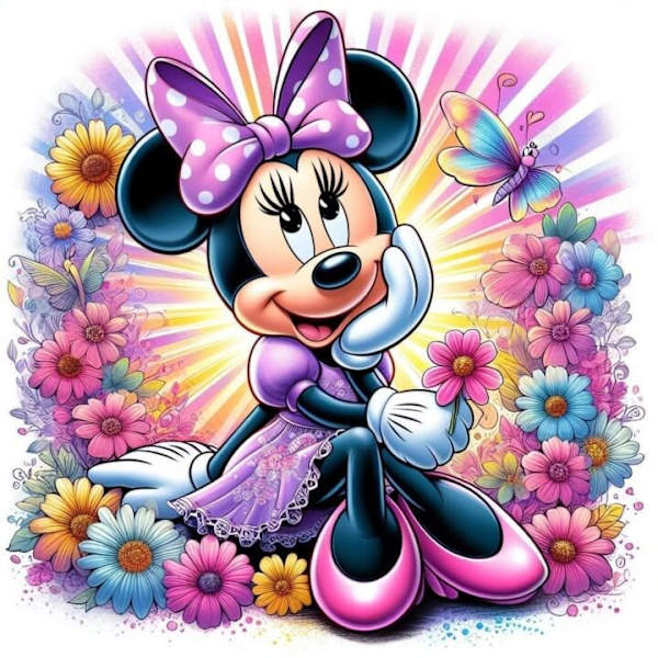 Barnrum Micky Mouse Affisch 30x40 cm