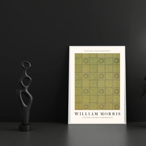 William Morris Botanical Poster 50x70 – Blommig Affisch