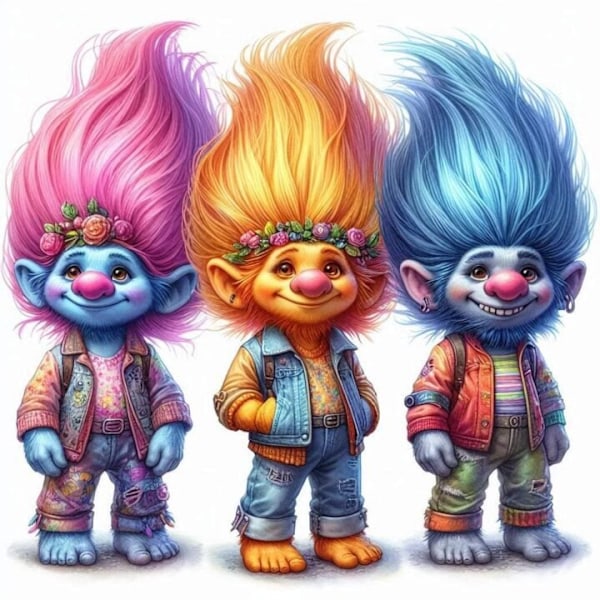 Trolls Affisch A4