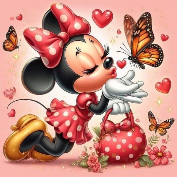 Minnie Mouse 40x50 cm