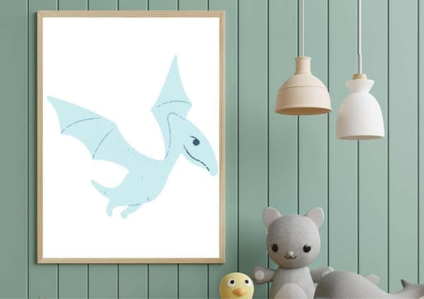 Dinosaurie Poster Storlek 50×70 CM