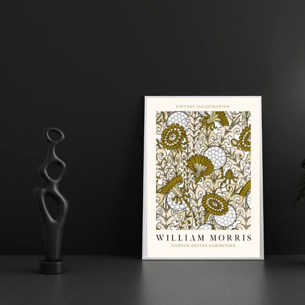William Morris Floral Poster 50x70 – Klassisk Affisch