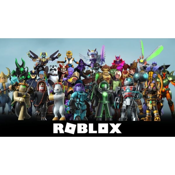 Barnrum Roblox Affisch 21×30 CM