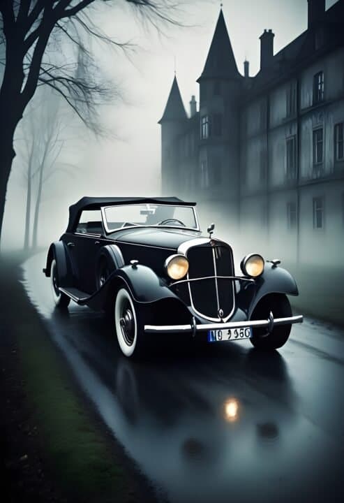 Cabriolet Affisch 50×70 CM