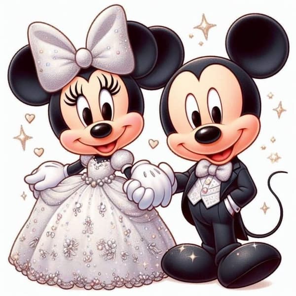 Barnrum Micky Mouse Affisch A3
