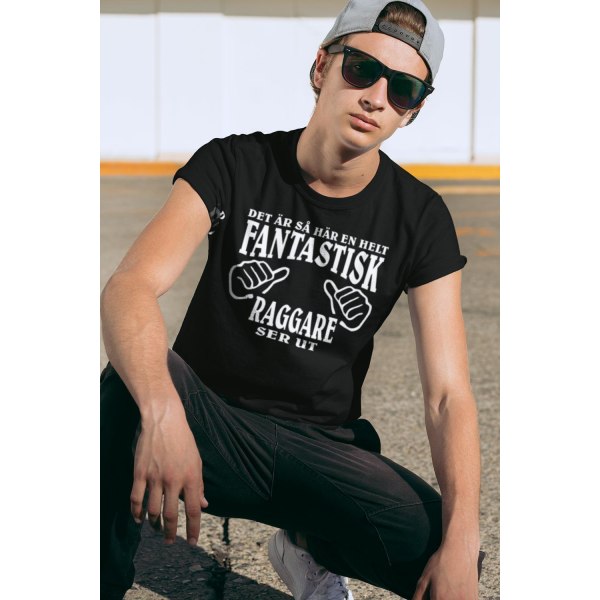 Raggare T-shirt - svart - Hur en fantastisk Raggare ser ut Black XXL