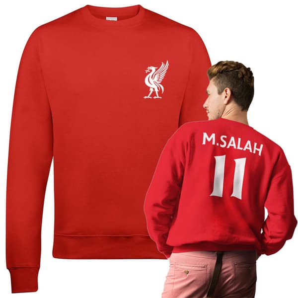 Liverpool Liverbird Salah Sweatshirt S