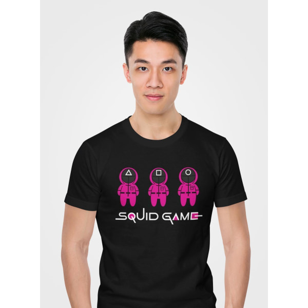 T-shirt med Squid game design XXL
