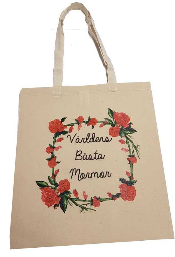 Världens bästa Mormor shopping väska - Tote bag