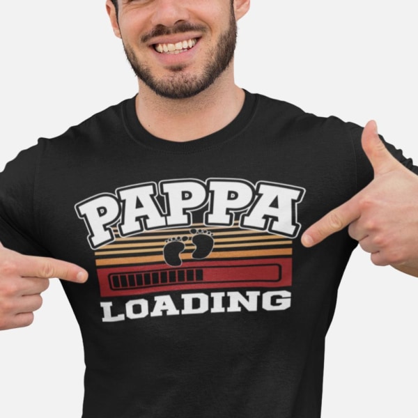 Ny Pappa svart T-shirt - Ny Pappa loading L