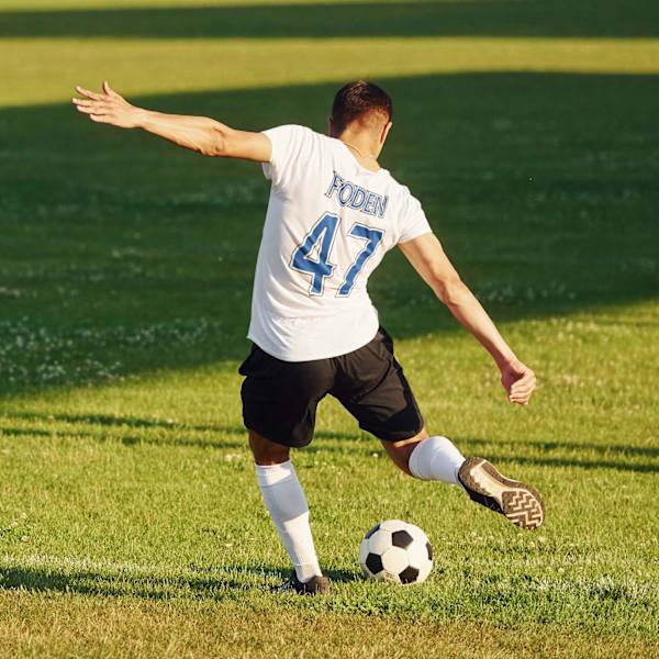 Phil Foden spelare t-shirt sportströja England  Man. city 120 cl 5-6 år