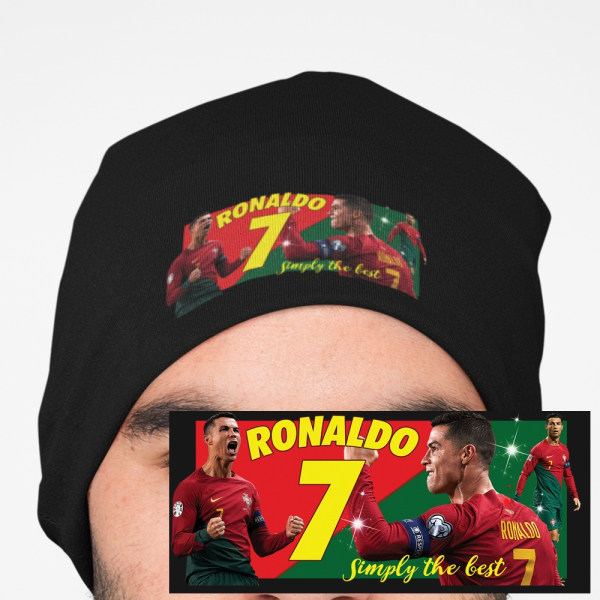 Ronaldo beanie cap hat Portugal spiller - One size