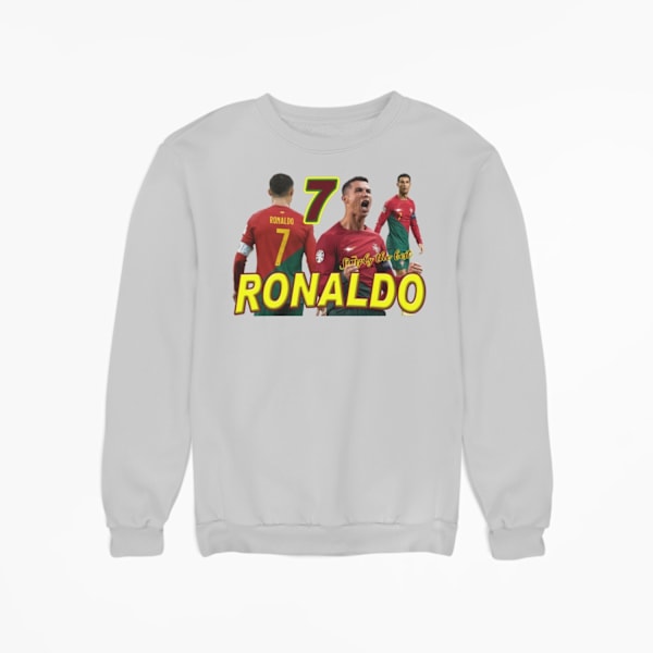 Ronaldo Sweatshirt Ask Portugal Red 128cl 7-8 år