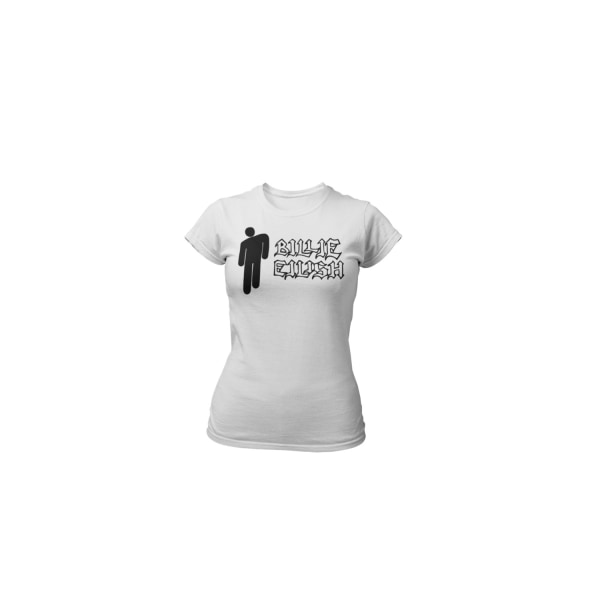 Billie Eilish dam t-shirt - flera färger Rosa T-shirt - Small 