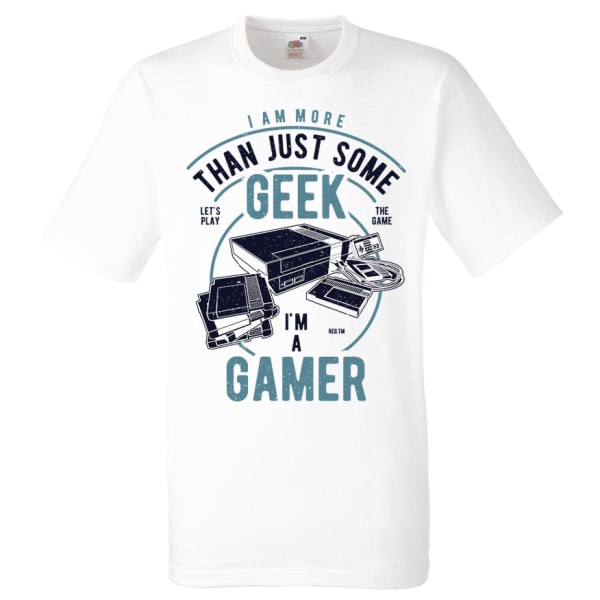 Gamer T-shirt - More than a Geek M