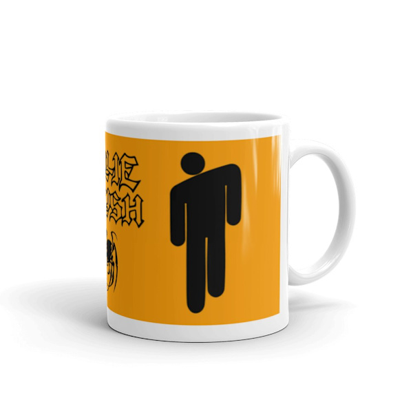 Mugg + Underlägg med Billie Eilish design
