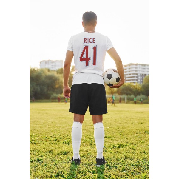 Declan Rice spelare t-shirt sportströja England & Arsenal XXL